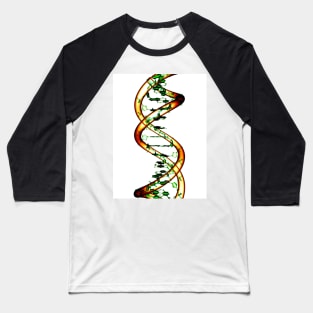 DNA molecule, conceptual artwork (F002/4585) Baseball T-Shirt